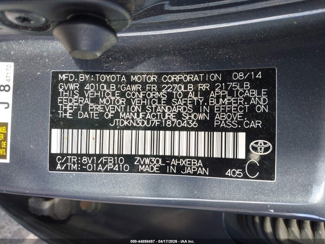 Toyota Prius Two