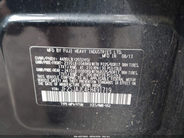 Subaru Forester 2.5i Limited