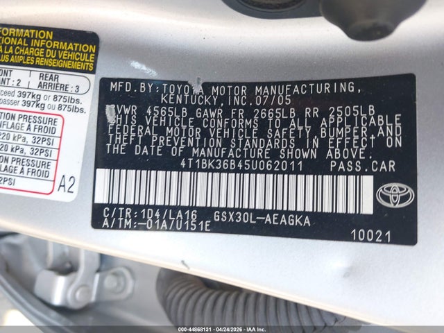Toyota Avalon Xls