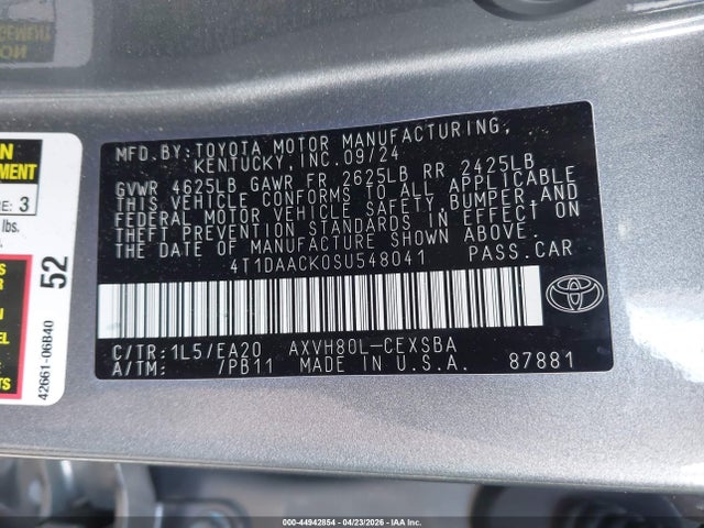 Toyota Camry Se