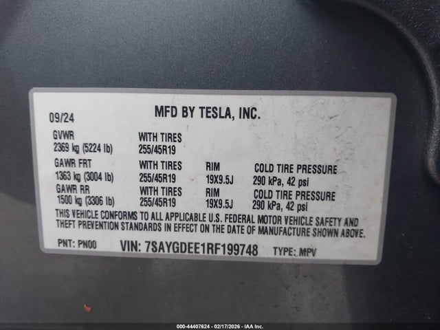 Tesla Model Y Long Range Dual Motor All-wheel Drive