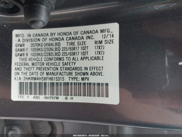 Honda CR-V Ex