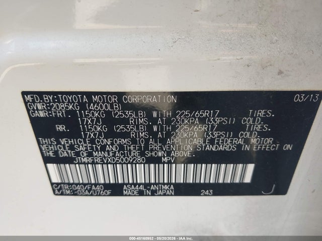 Toyota RAV4 Xle