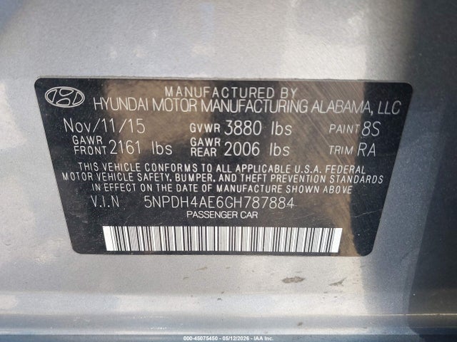 Hyundai ELANTRA Se