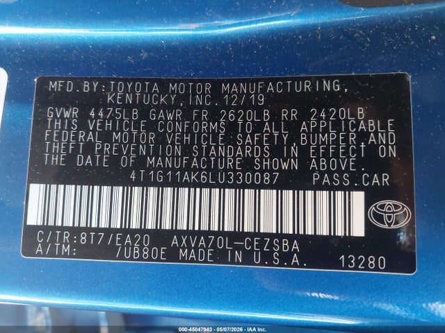 Toyota Camry Se