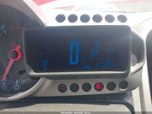 Chevrolet Sonic Lt Auto