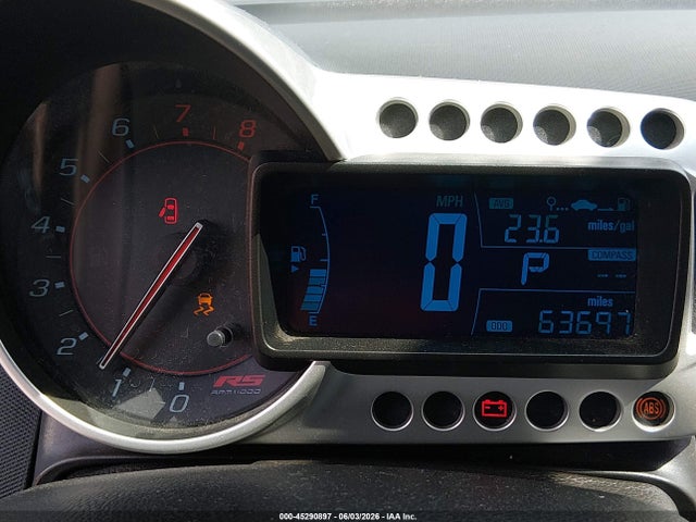 Chevrolet Sonic Rs Auto