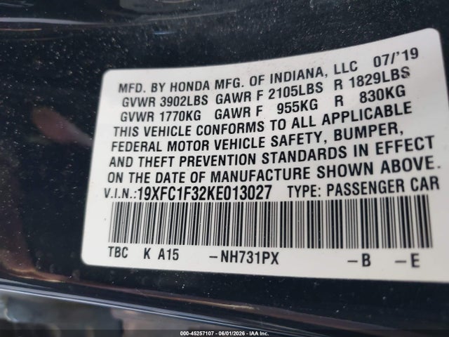 Honda Civic Ex