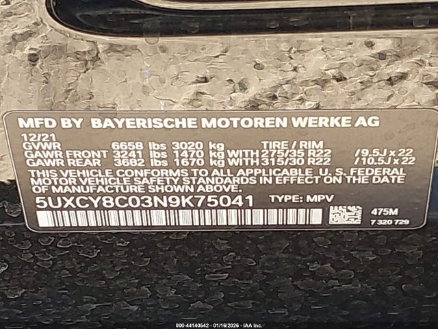 BMW X Series M50i