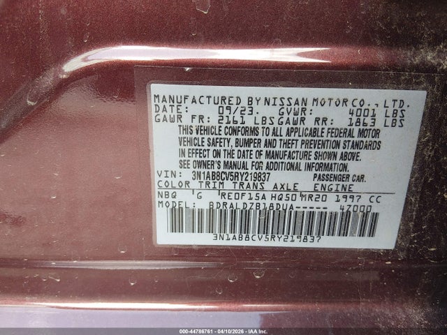 Nissan Sentra Sv Xtronic Cvt
