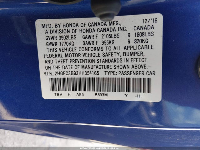 Honda Civic Touring
