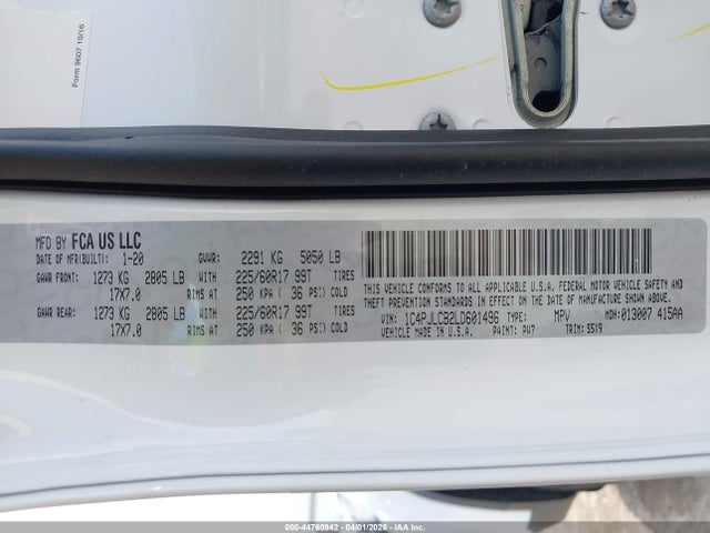 Jeep Cherokee Latitude Fwd