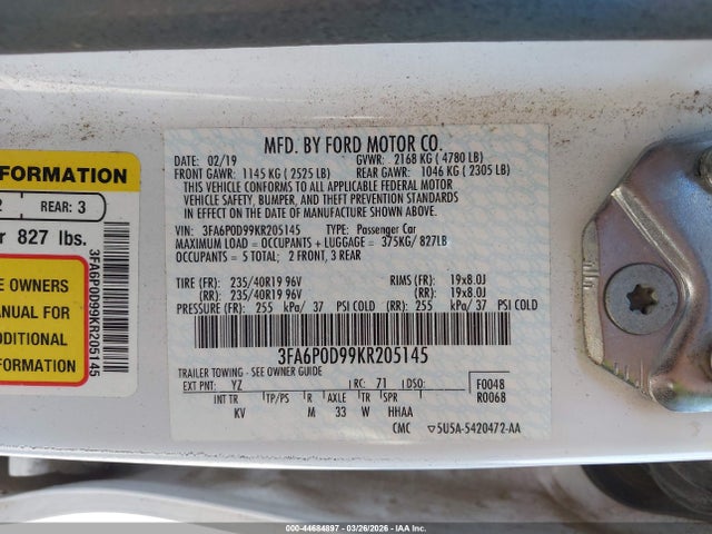 Ford Fusion Titanium