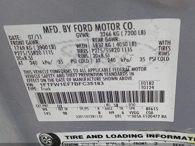 Ford F-150 Platinum