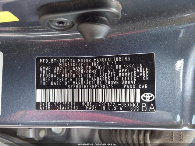Toyota Corolla Le