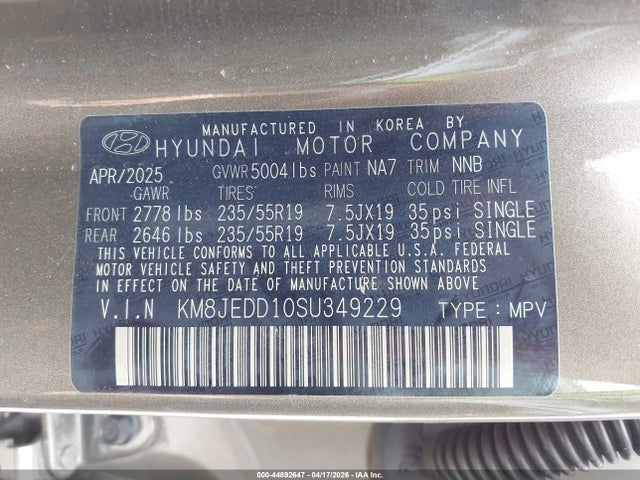 Hyundai TUCSON Limited