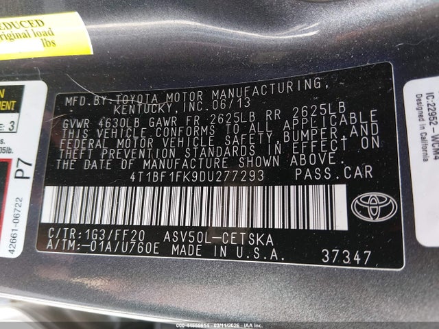 Toyota Camry Se