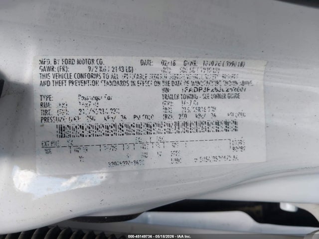 Ford Focus Se
