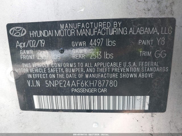 Hyundai SONATA Se