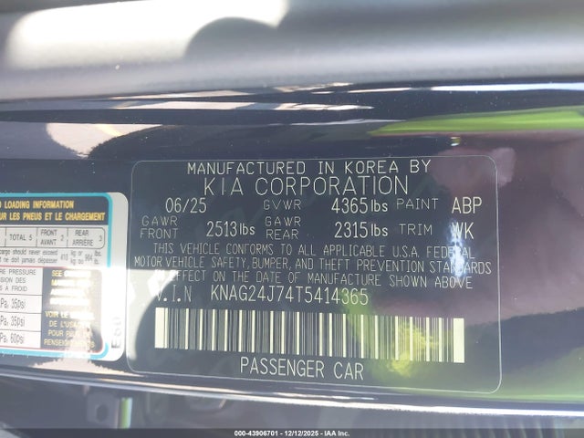 Kia K5 Lxs Fwd
