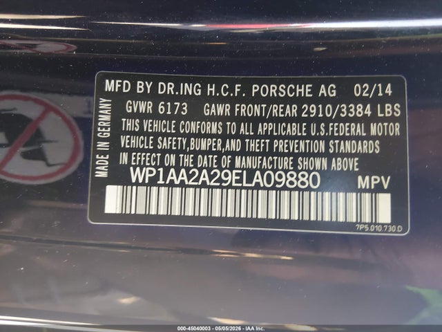 Porsche Cayenne Platinum Edition