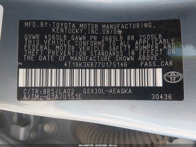 Toyota Avalon Xls
