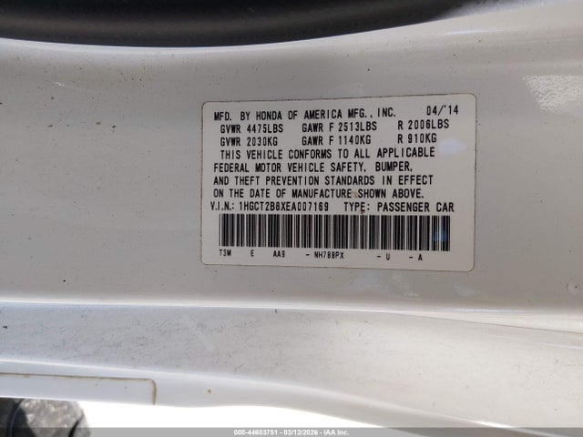 Honda Accord Ex-l V-6