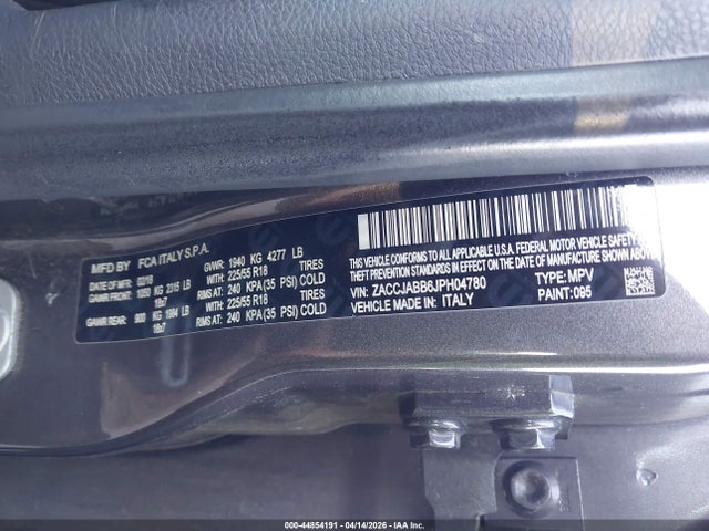 Jeep Renegade Latitude Fwd