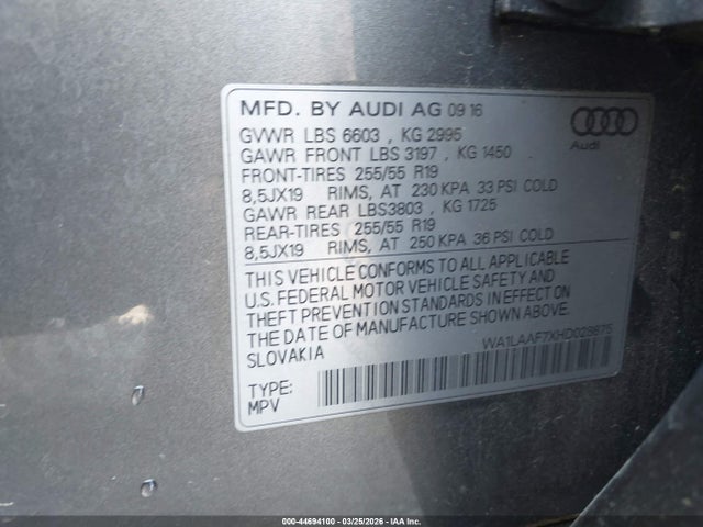 Audi Q7 3.0t Premium