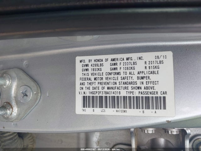 Honda Accord 2.4 Lx