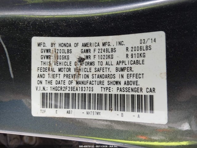 Honda Accord Lx
