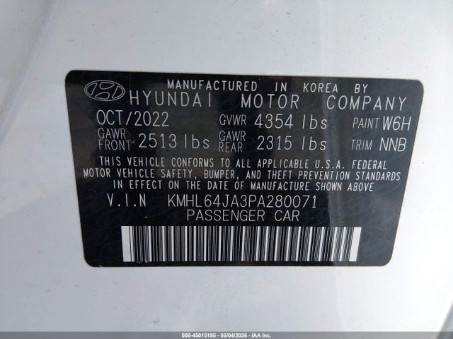 Hyundai SONATA Sel