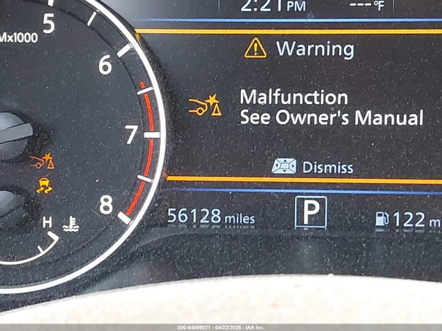 Nissan Altima Sr Fwd