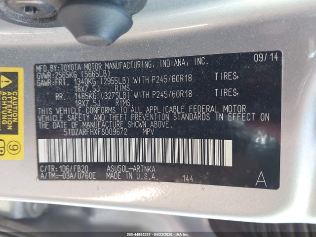 Toyota Highlander Le