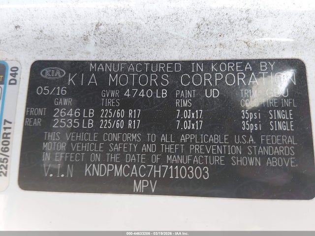 Kia Sportage Lx