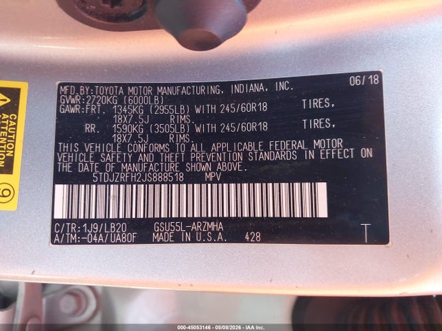 Toyota Highlander Xle