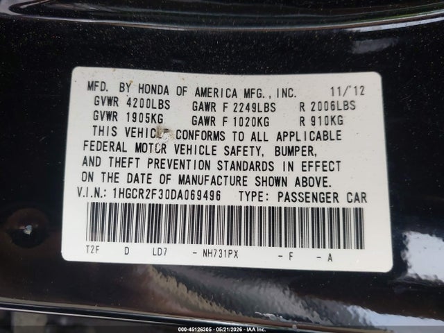 Honda Accord Lx