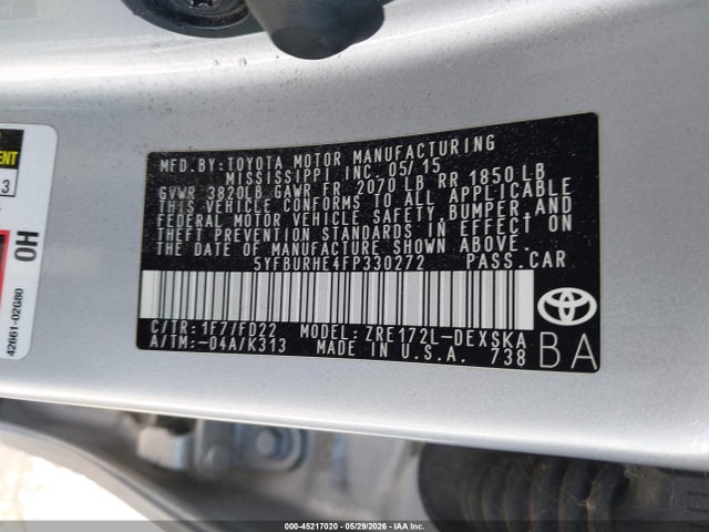 Toyota Corolla S Plus
