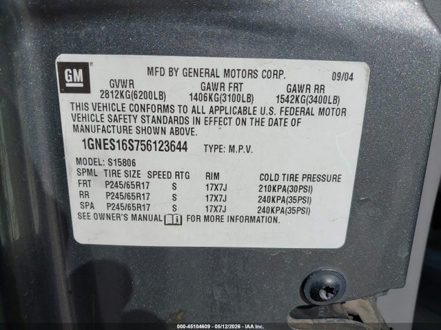 Chevrolet Trailblazer Ls