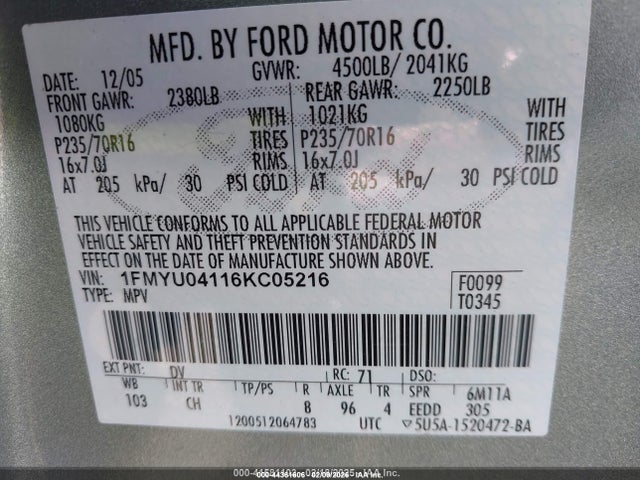 Ford Escape Limited