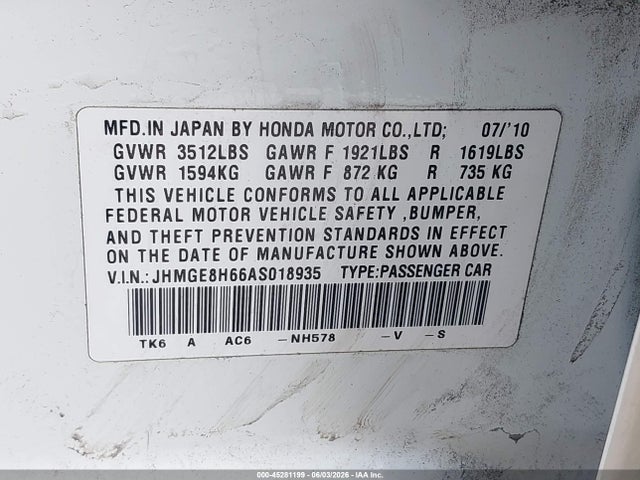 Honda Fit Sport