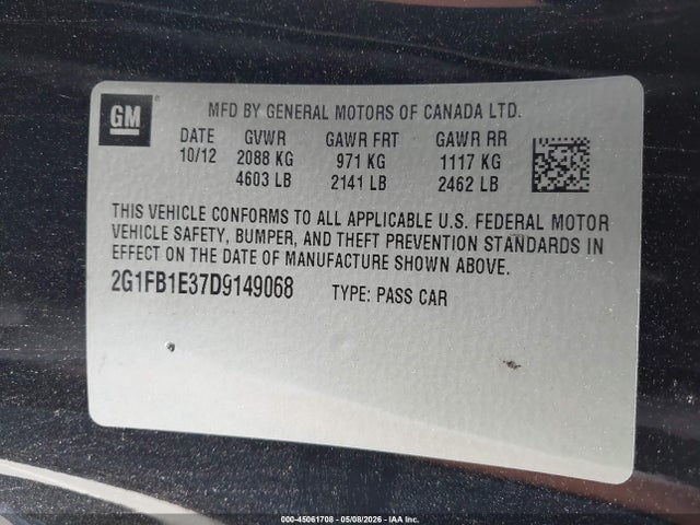 Chevrolet Camaro 1lt