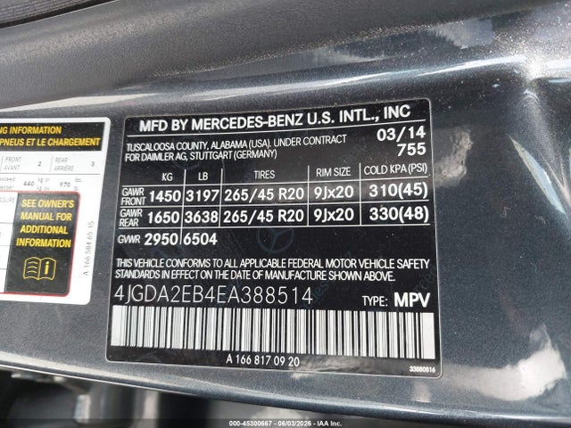 Mercedes-Benz M-Class 4matic
