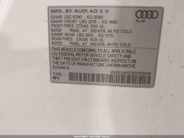 Audi Q7 3.0t Premium