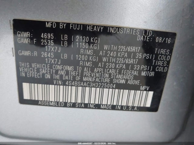 Subaru Outback 2.5i