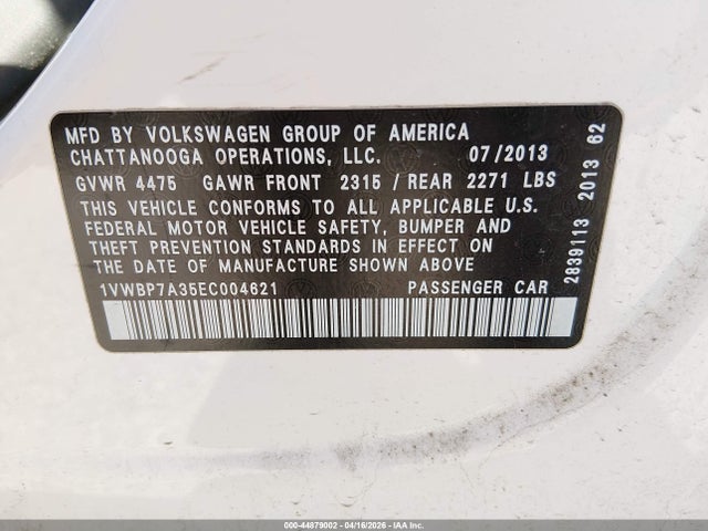 Volkswagen Passat 2.5l Se