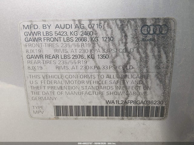 Audi Q5 2.0t Premium