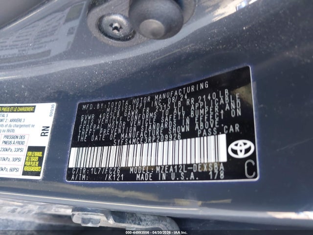 Toyota Corolla Se