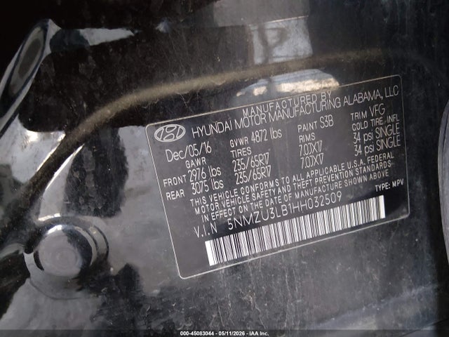 Hyundai SANTA FE 2.4l