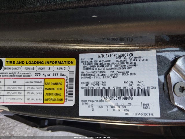 Ford Fusion Se